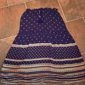 NWT Ann Taylor Loft bohemian skirt